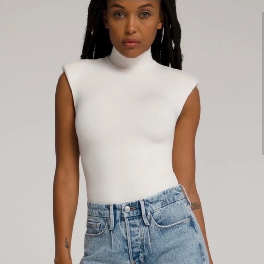 Good American mockneck power Bodysuit
